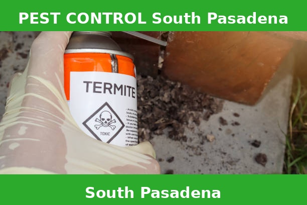 PEST CONTROL South Pasadena